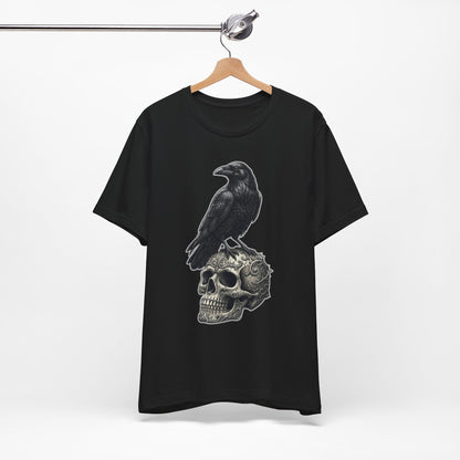 Raven on Skull