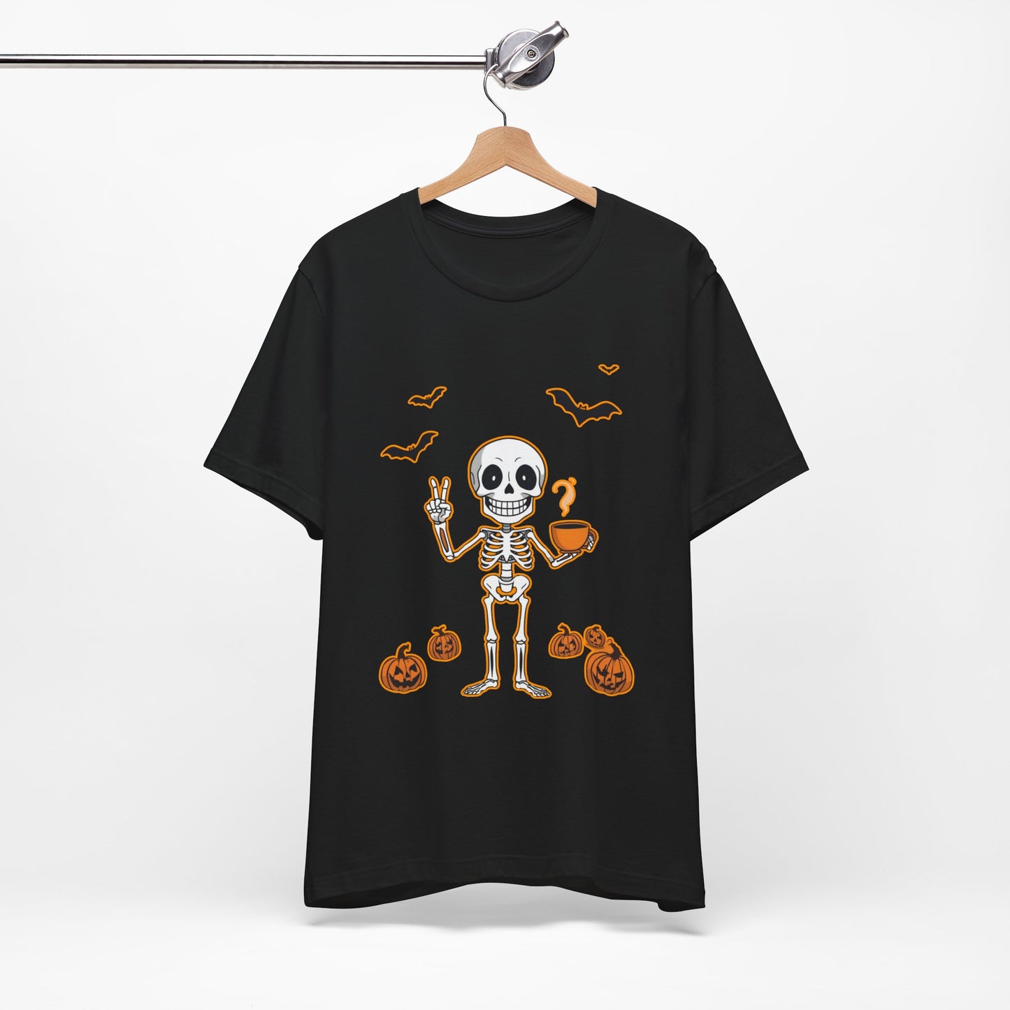 Halloween Skeleton Coffee & Peace