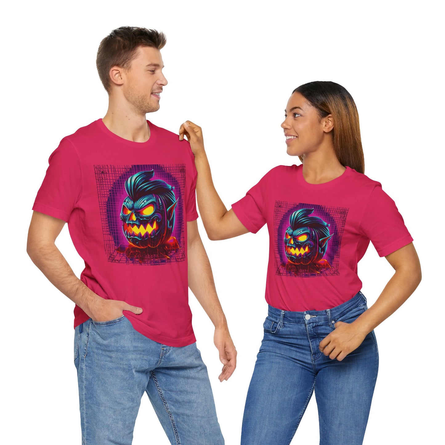 Halloween Vampire Pumpkin Tee