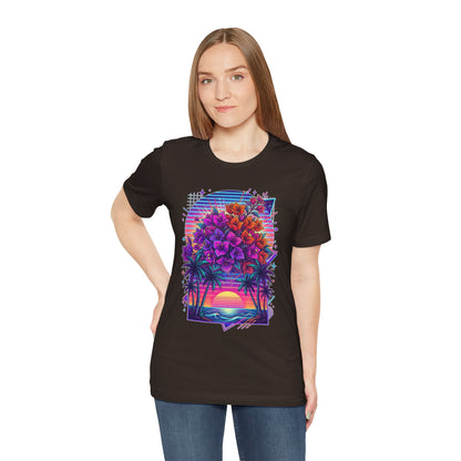 Tropical Sunset Floral