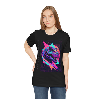 Retro Neon T-Rex