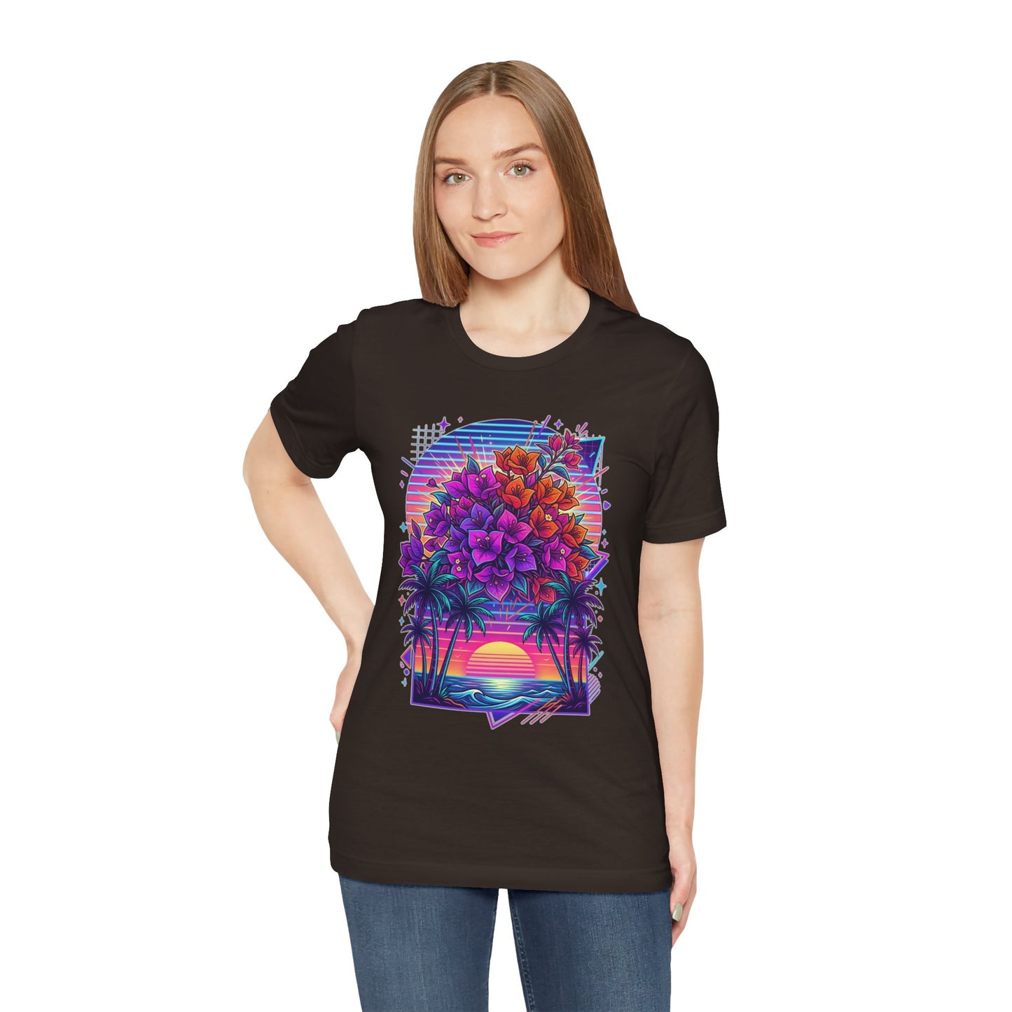 Retro Sunset Floral
