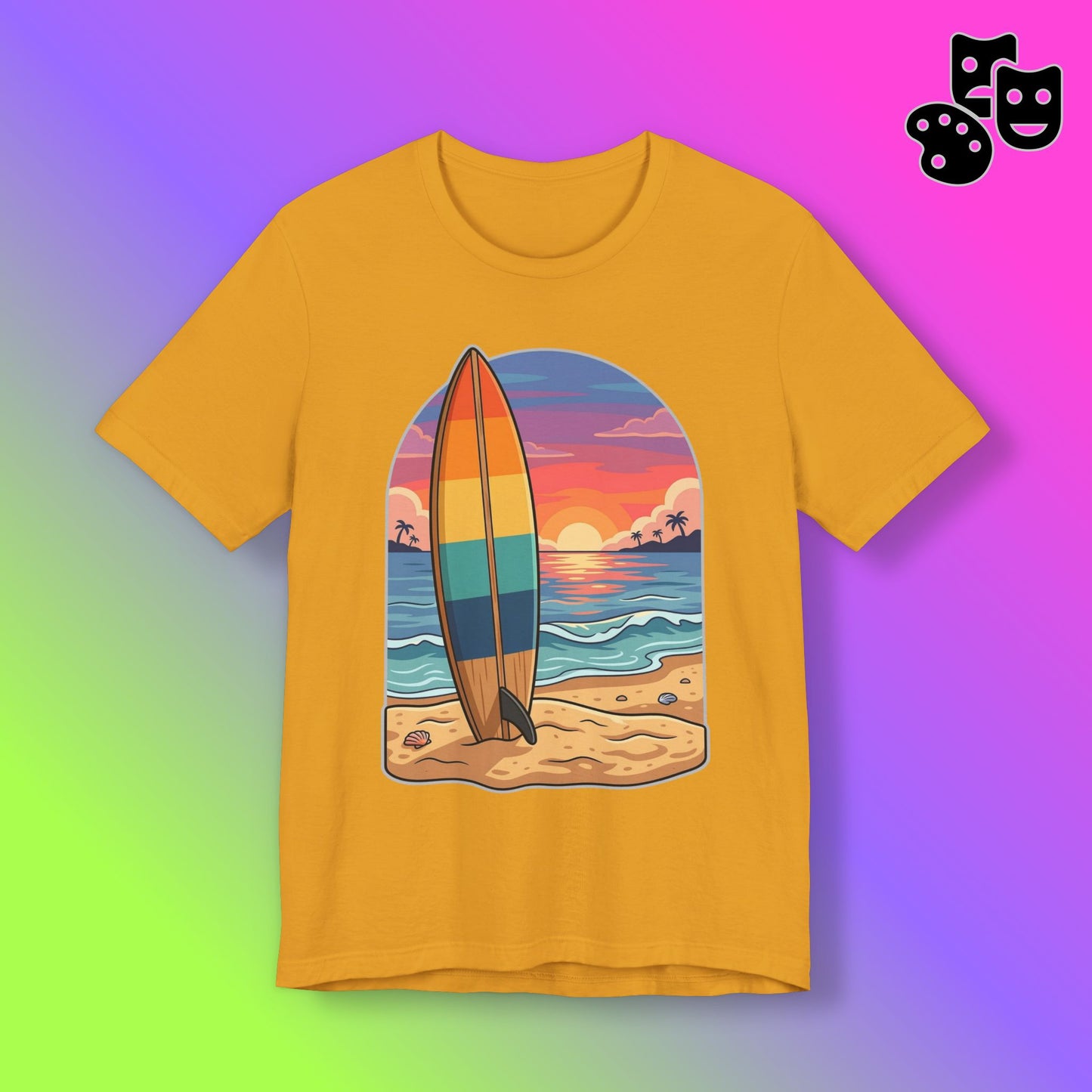 Surfboard Sunset