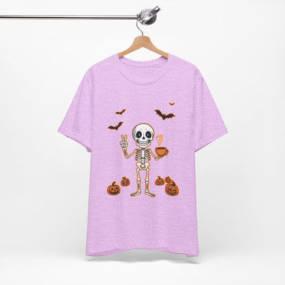 Halloween Skeleton Coffee & Peace