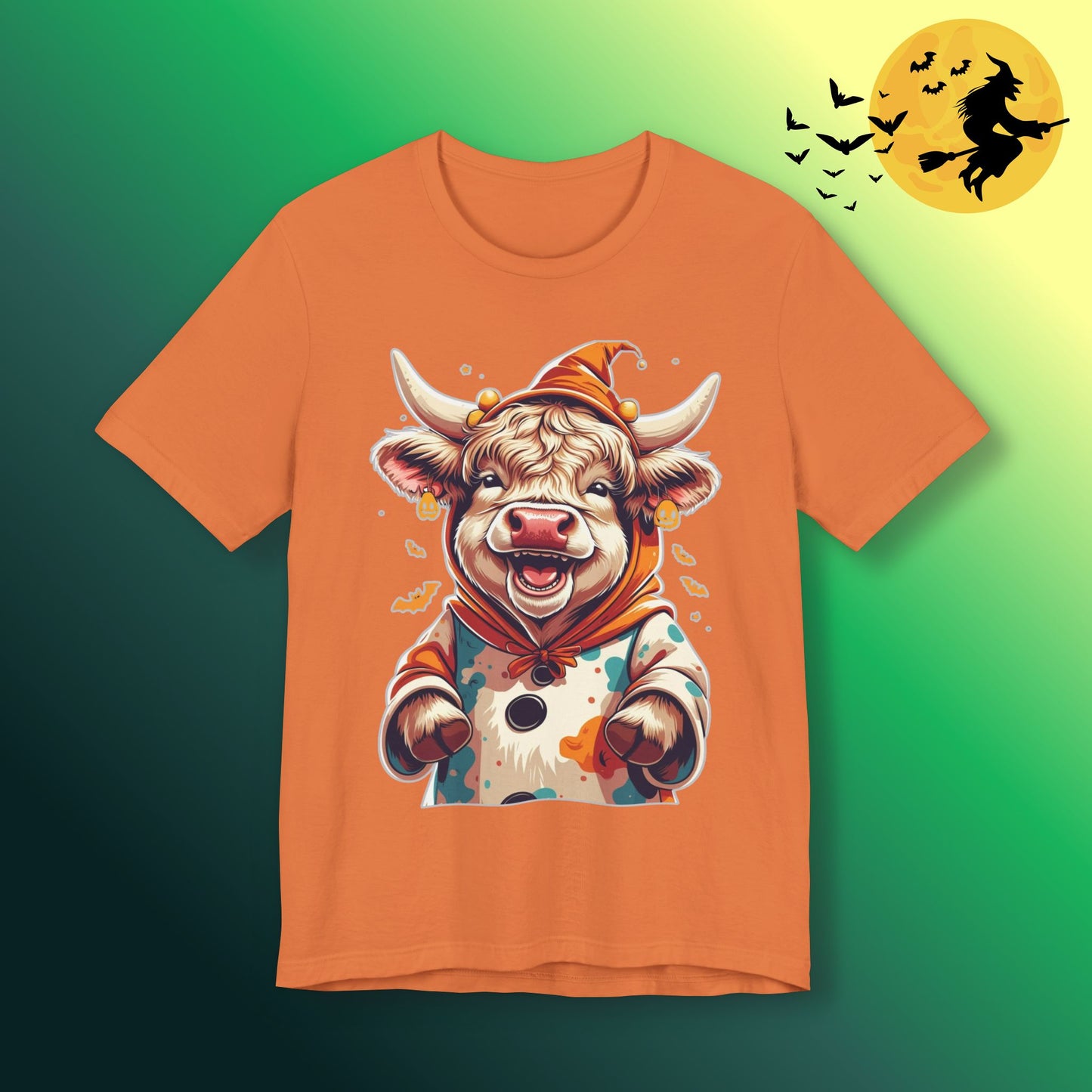 Halloween Cow Graphic