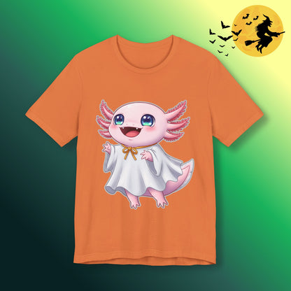 Cute Axolotl Ghost