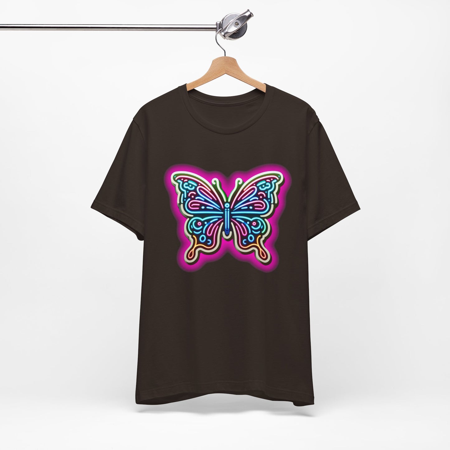 Butterfly Pink Glow Tee