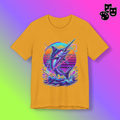 Neon Retro Marlin