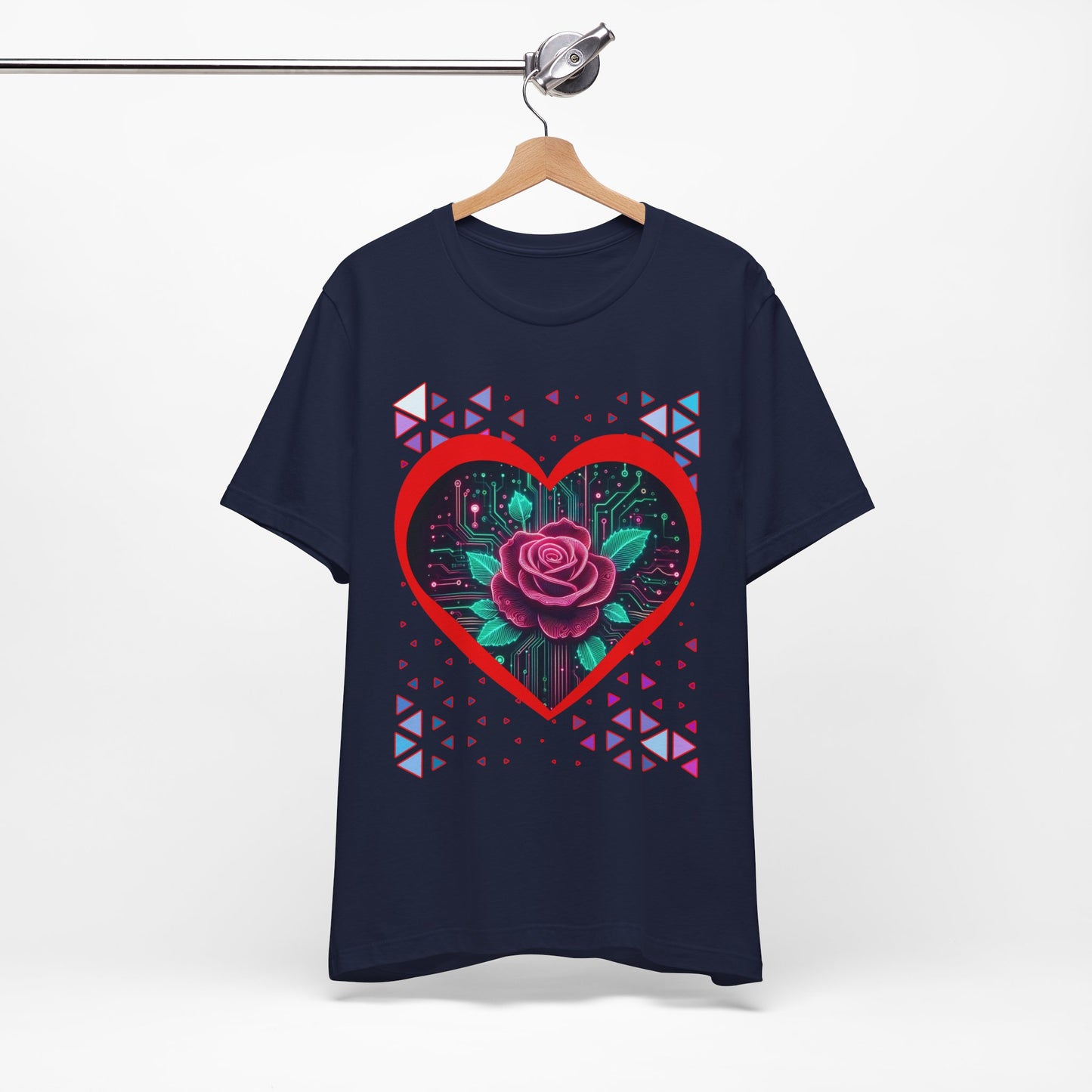 Romantic Heart Rose