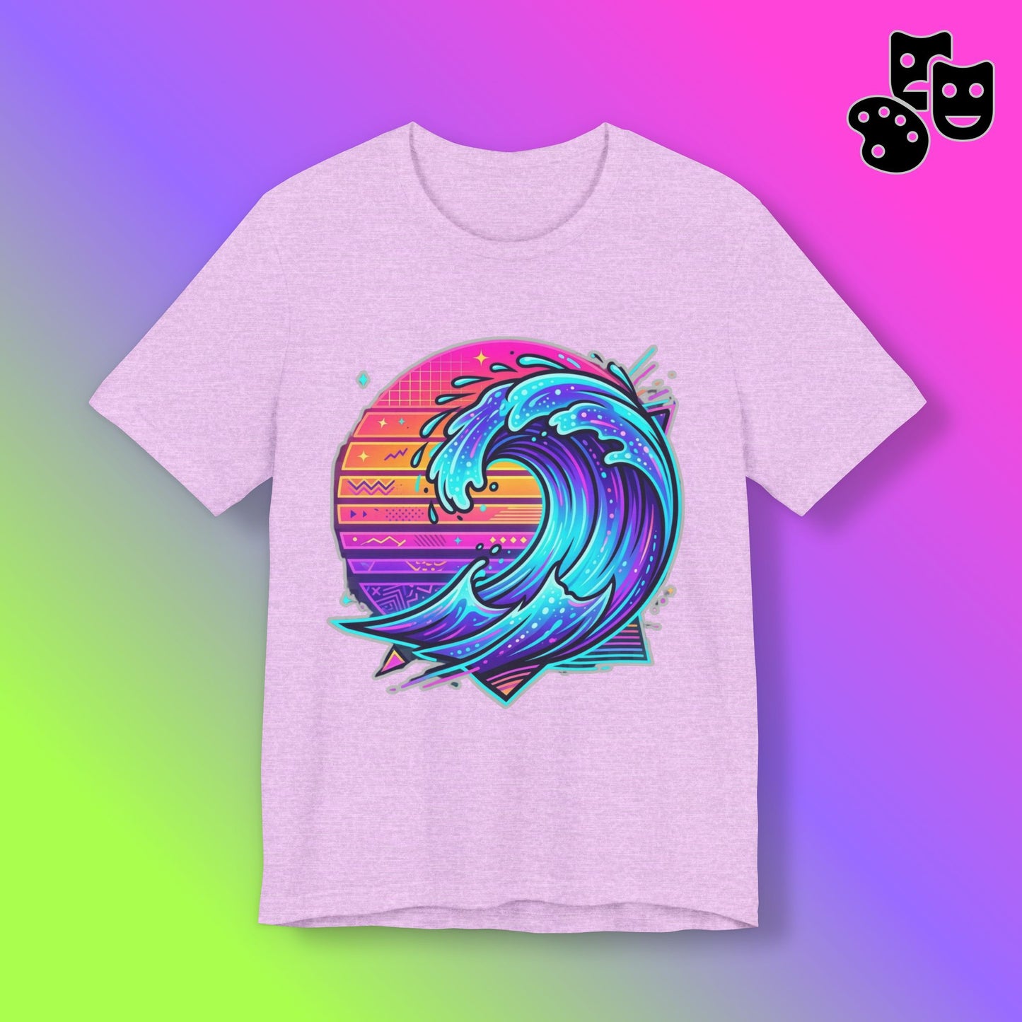 Retro Sunset Wave