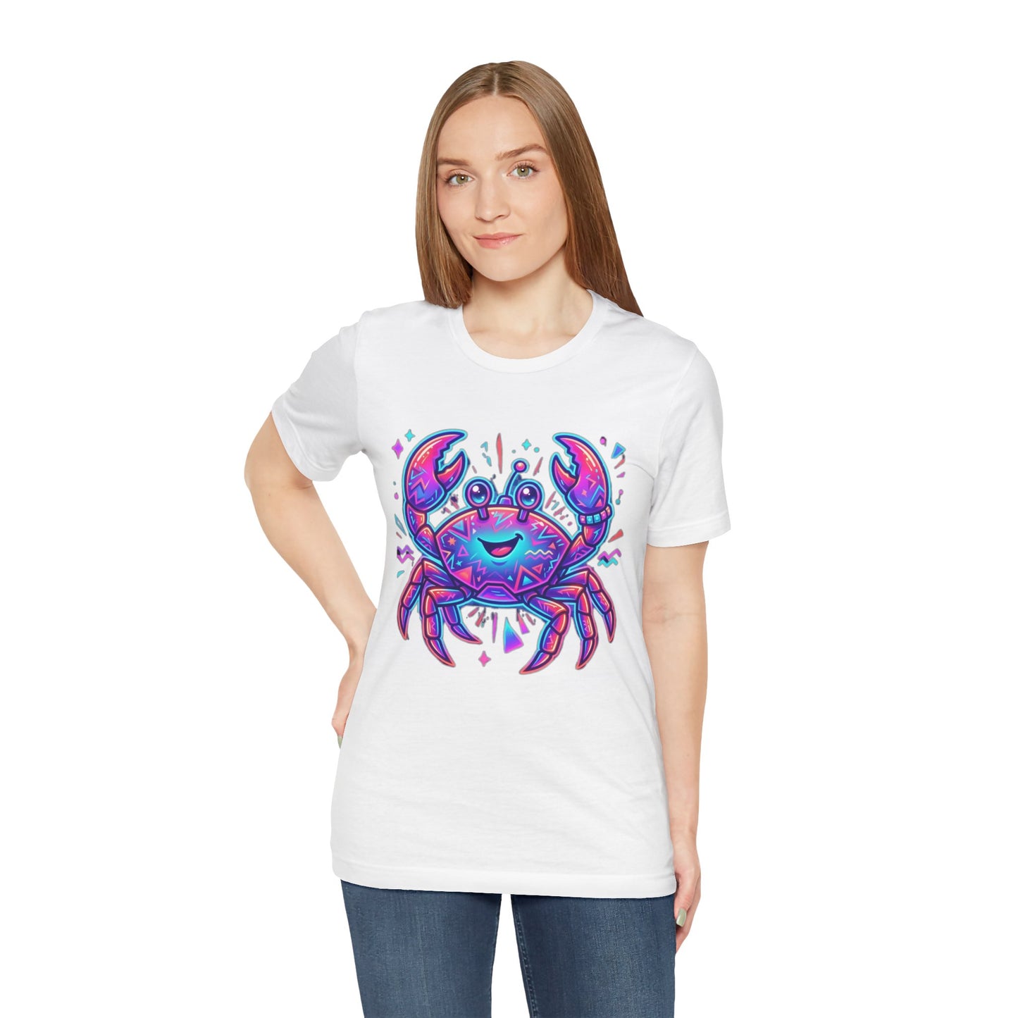 Neon Cute Crab