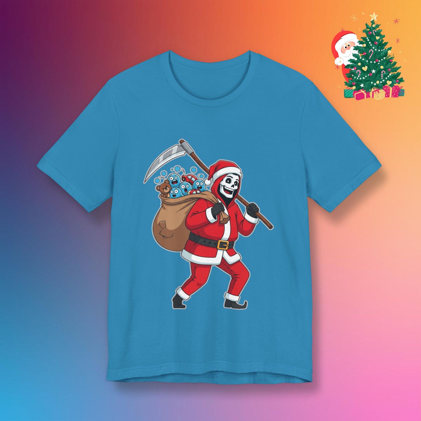 Festive Grim Reaper Tee