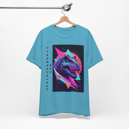 Retro Neon T-Rex