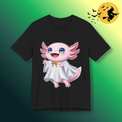 Cute Axolotl Ghost