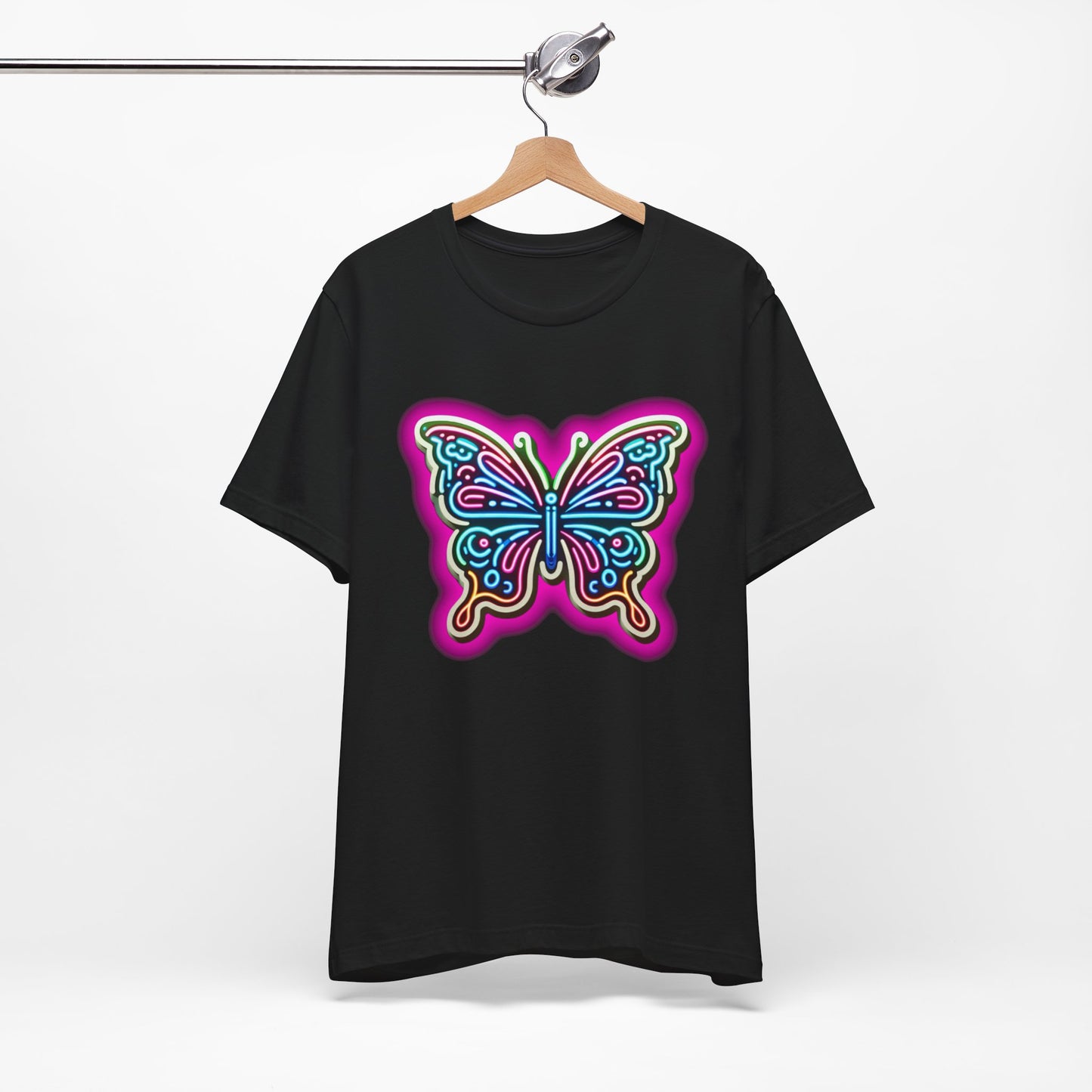 Butterfly Pink Glow Tee