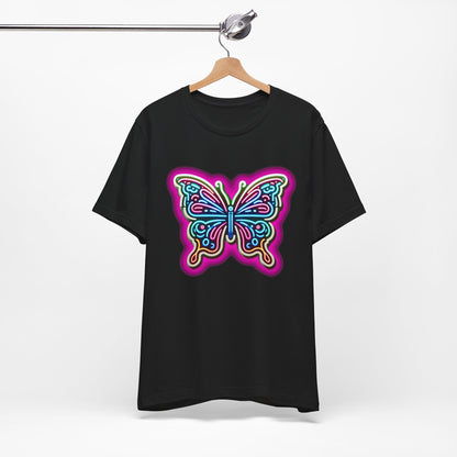 Butterfly Pink Glow Tee