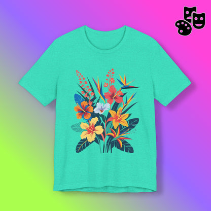 Tropical Flowers Tee