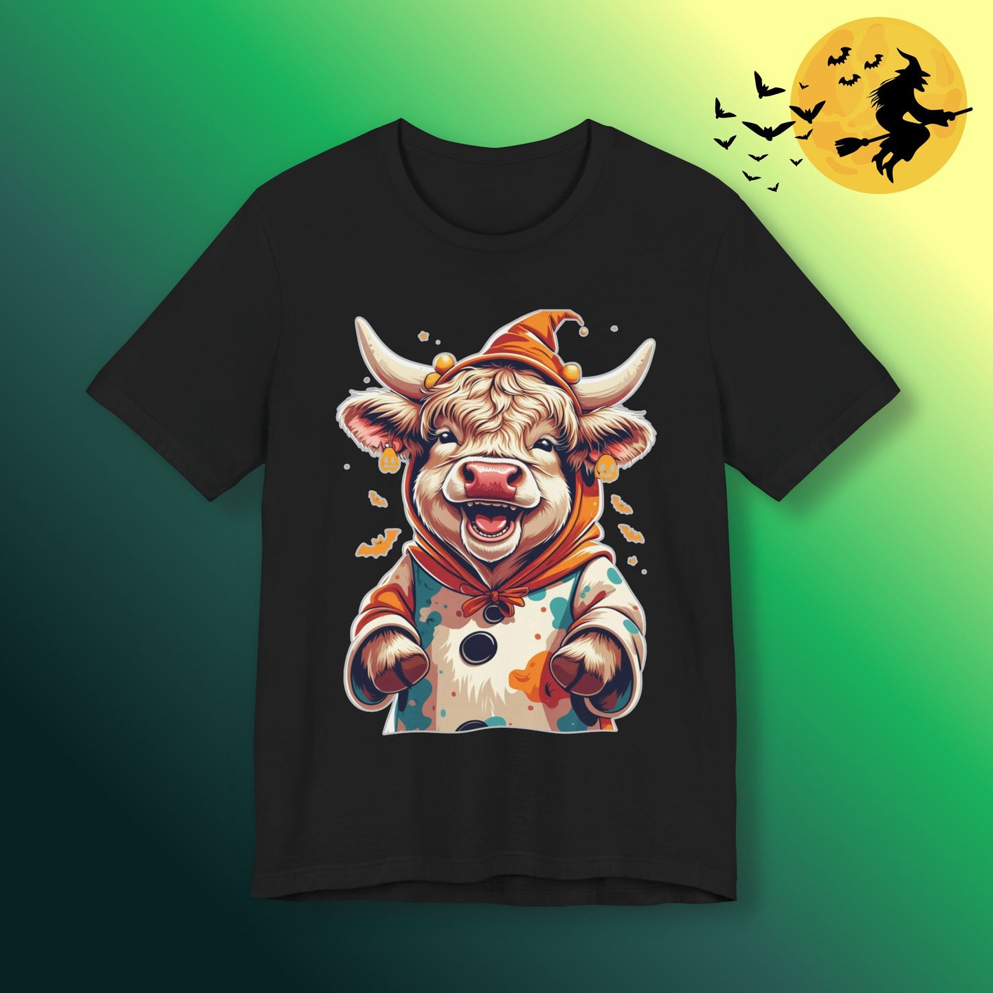 Halloween Cow Graphic