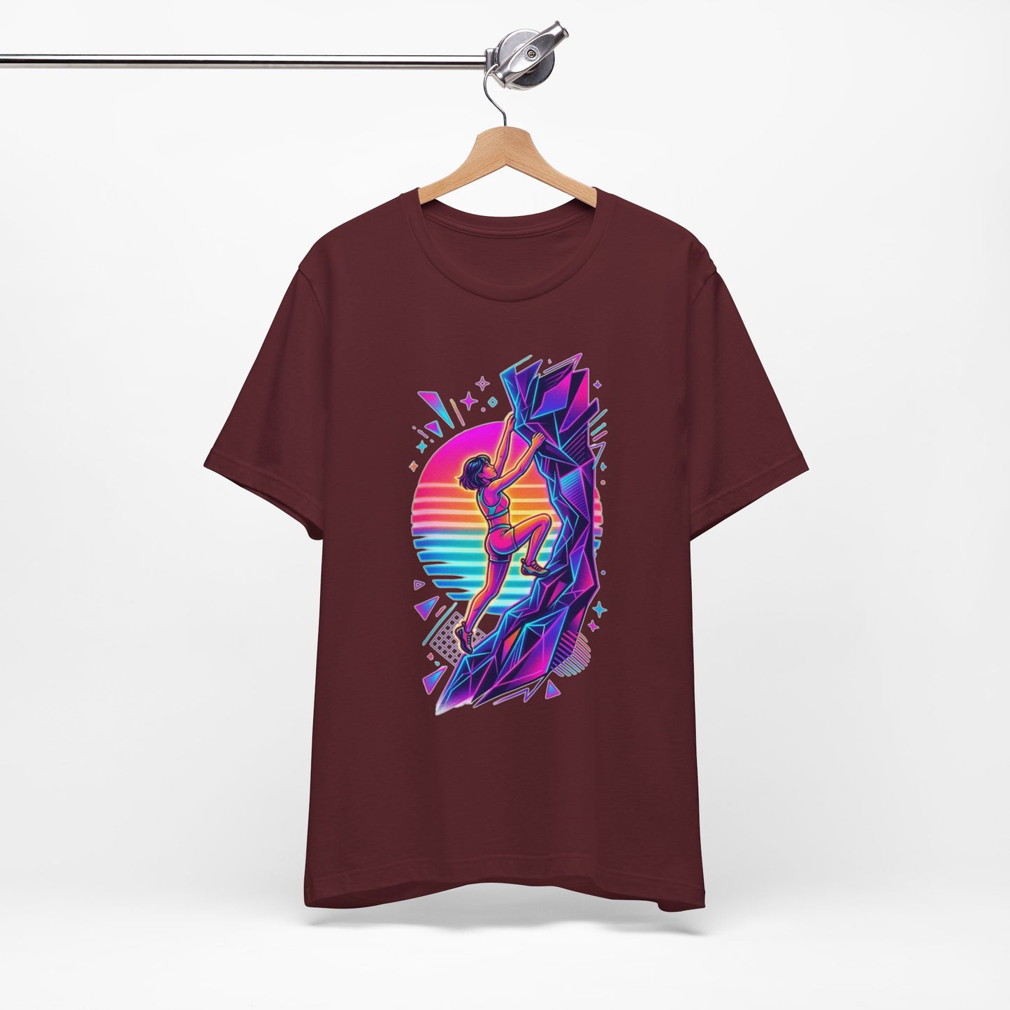 Retro Rock Climber