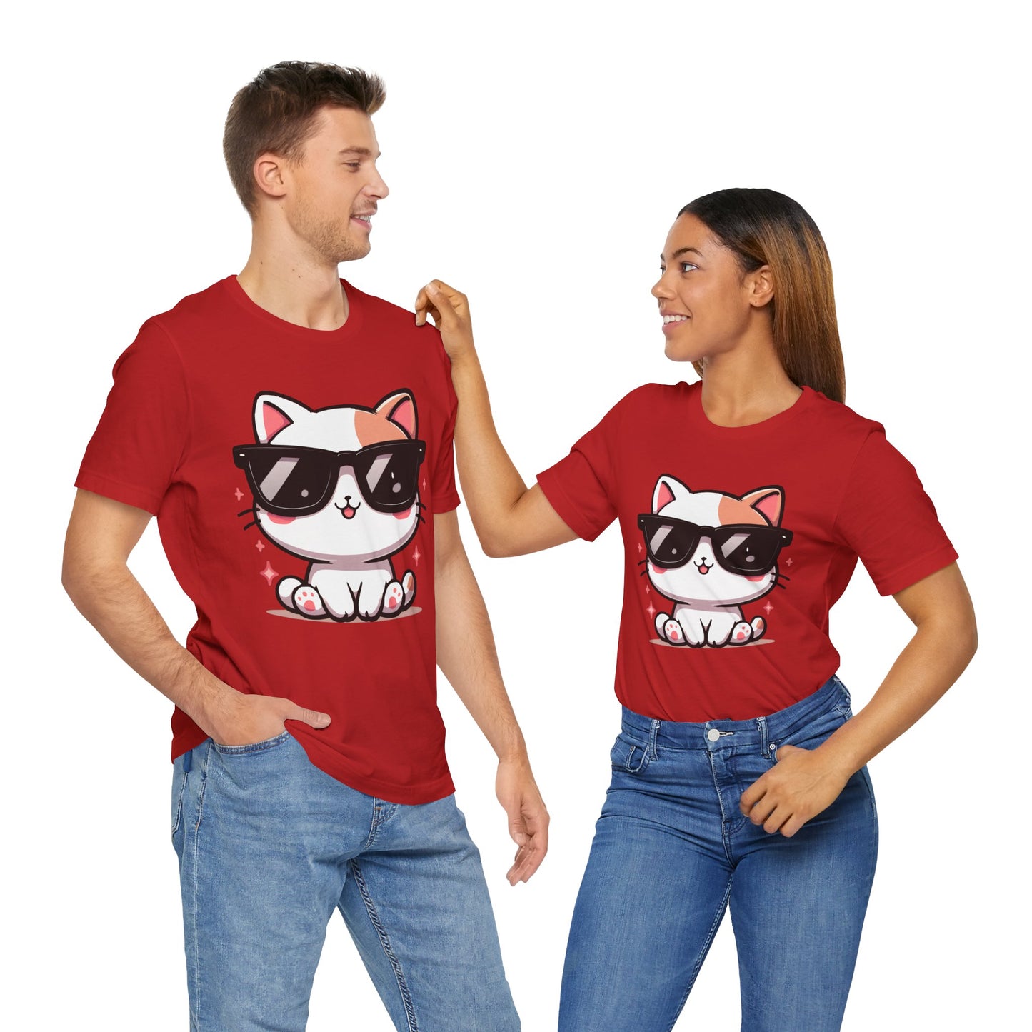 Cute Kitty Cat with Shades Tee