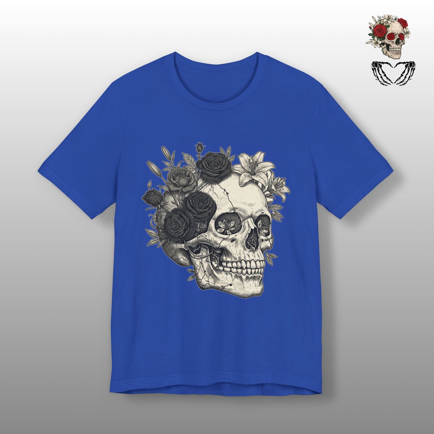 Skull Floral Tee