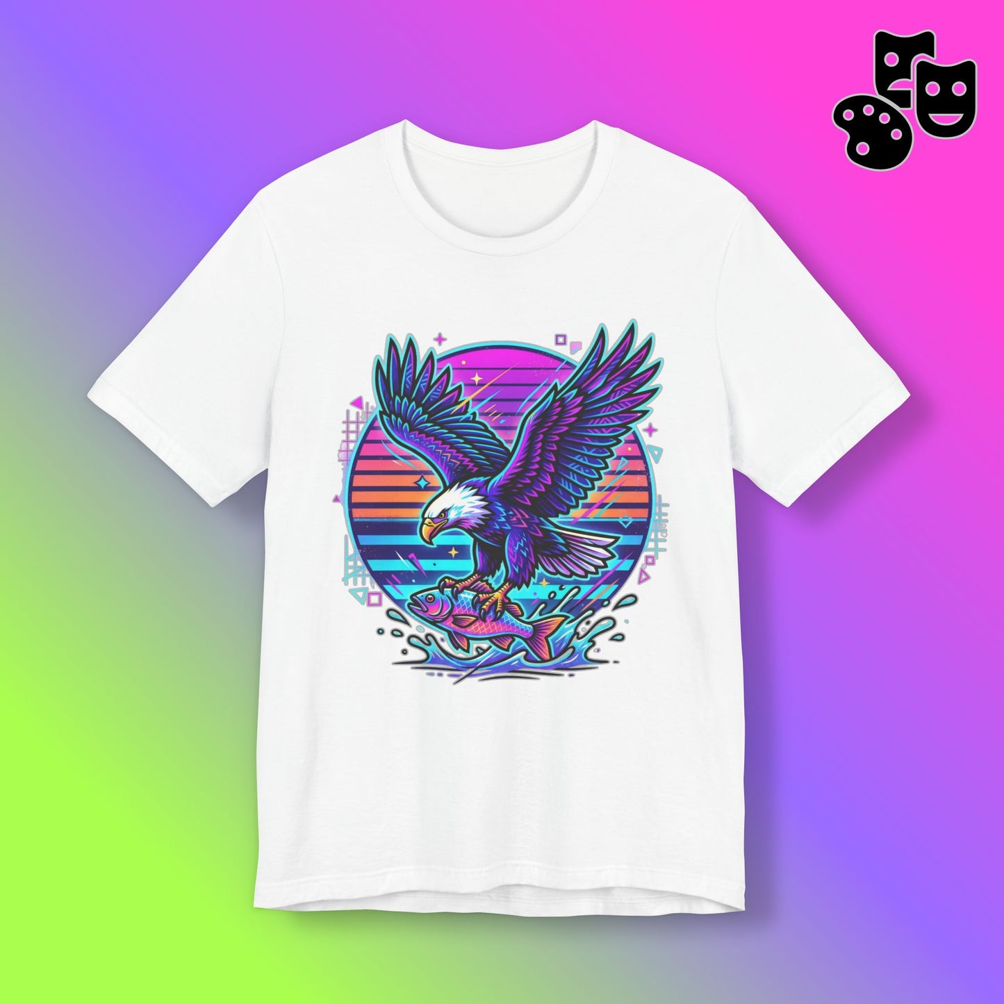 Eagle Retro Sunset