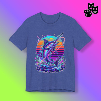 Neon Retro Marlin