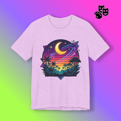 Retro Tropic Moon