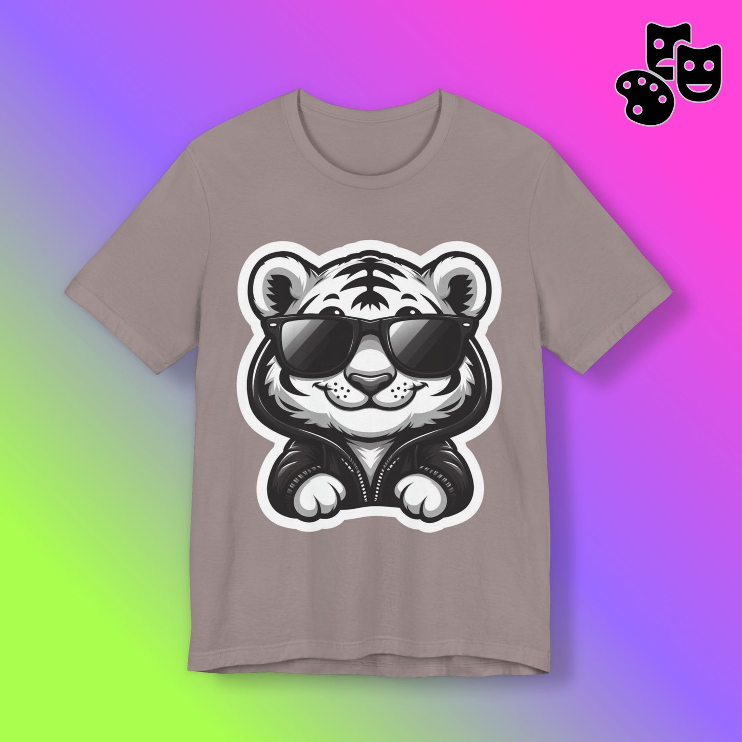 Cute Tiger Graphic Tee