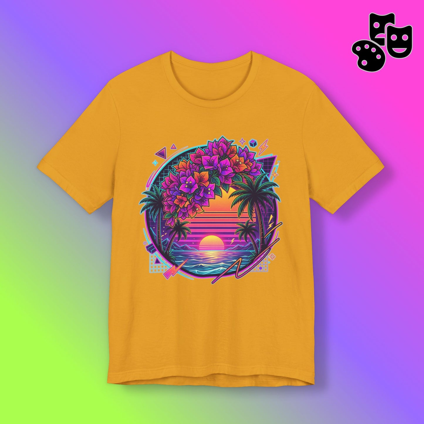 Sunset Retro Beach