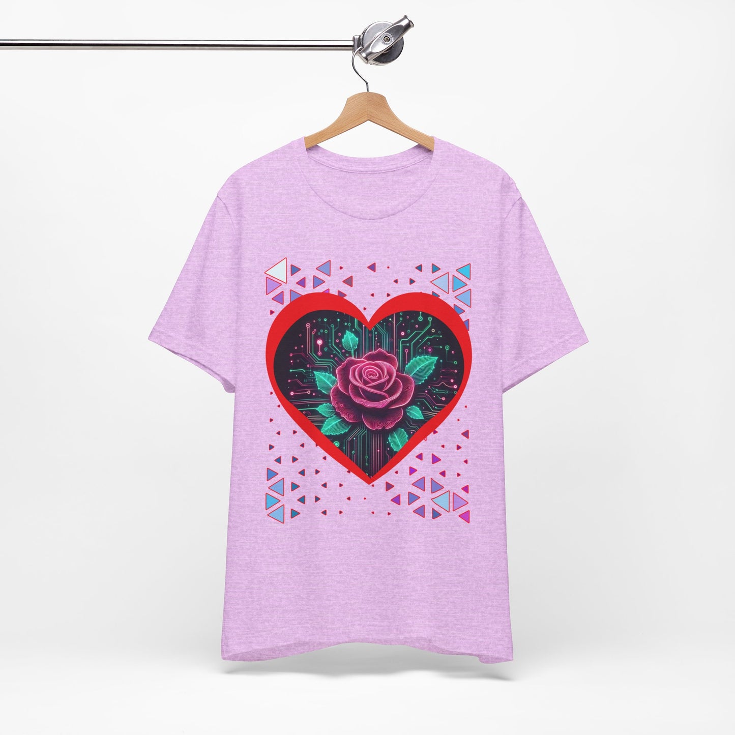 Romantic Heart Rose