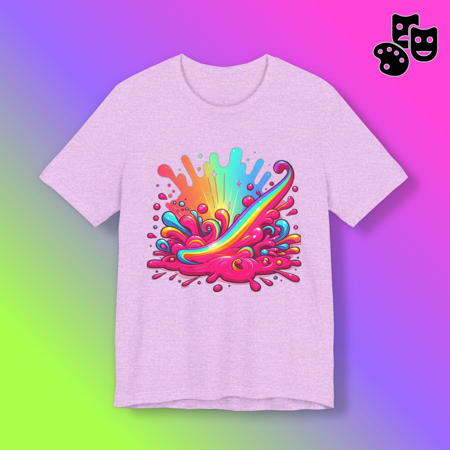 Colorful Splashing Colors