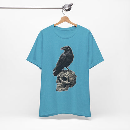 Raven on Skull