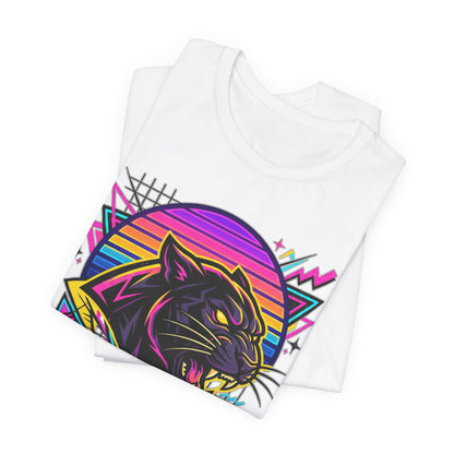 Retro Neon Panther