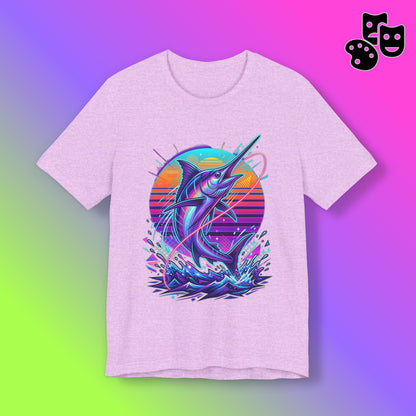 Neon Retro Marlin