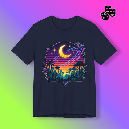 Retro Tropic Moon