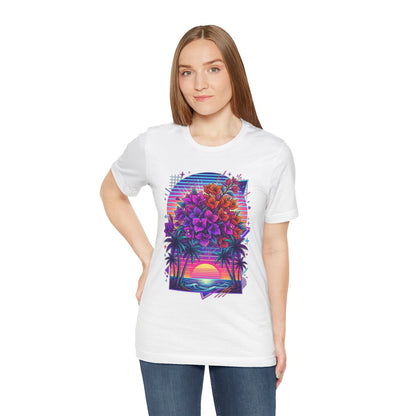 Retro Sunset Floral