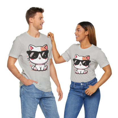 Cute Kitty Cat with Shades Tee