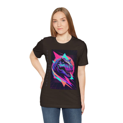 Retro Neon T-Rex