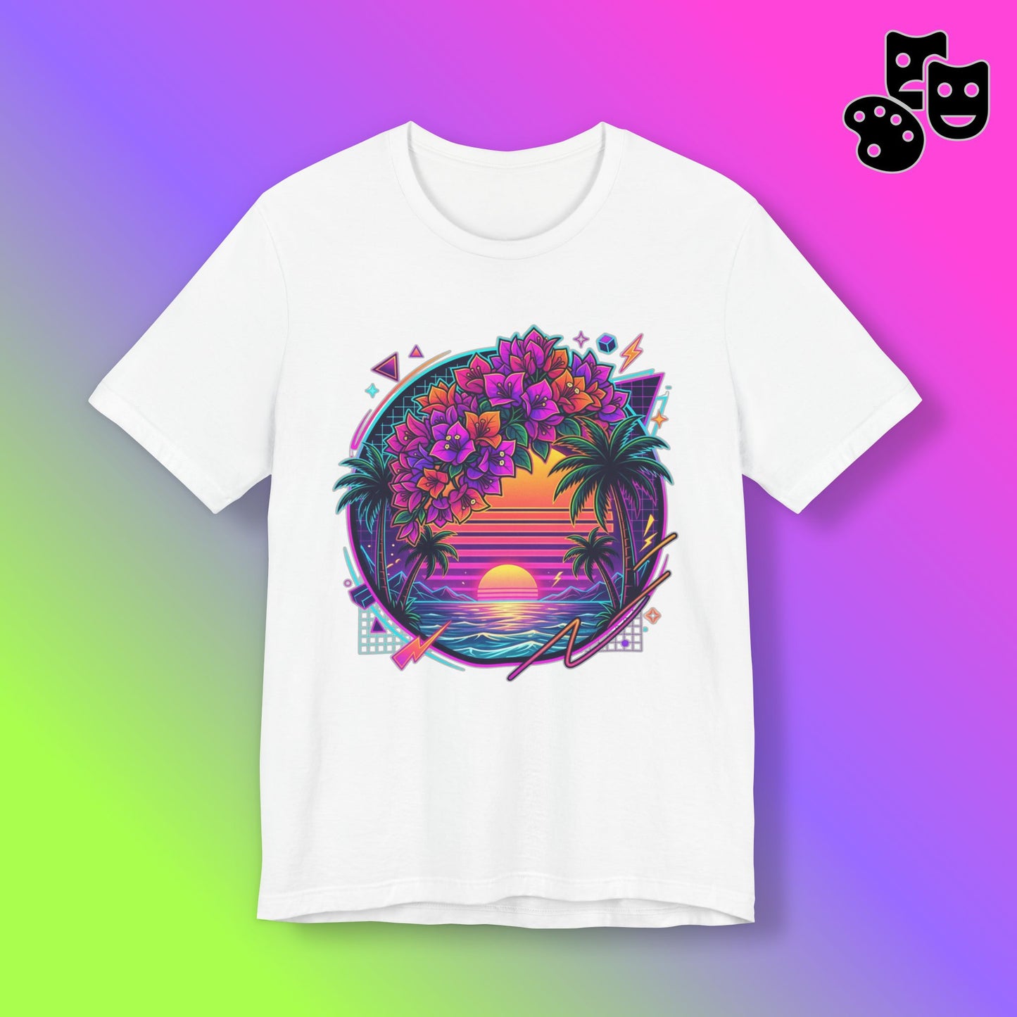 Sunset Retro Beach