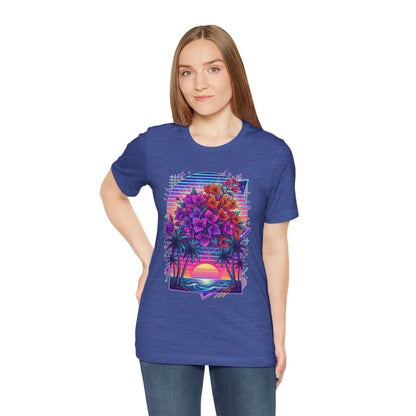Retro Sunset Floral