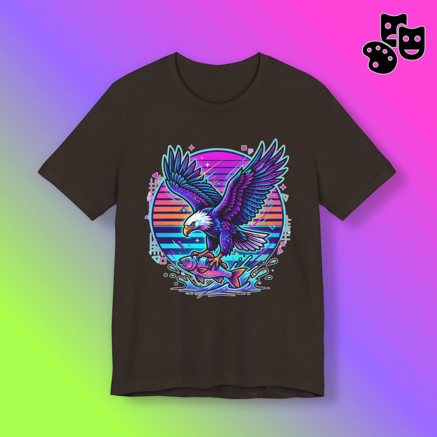 Eagle Retro Sunset