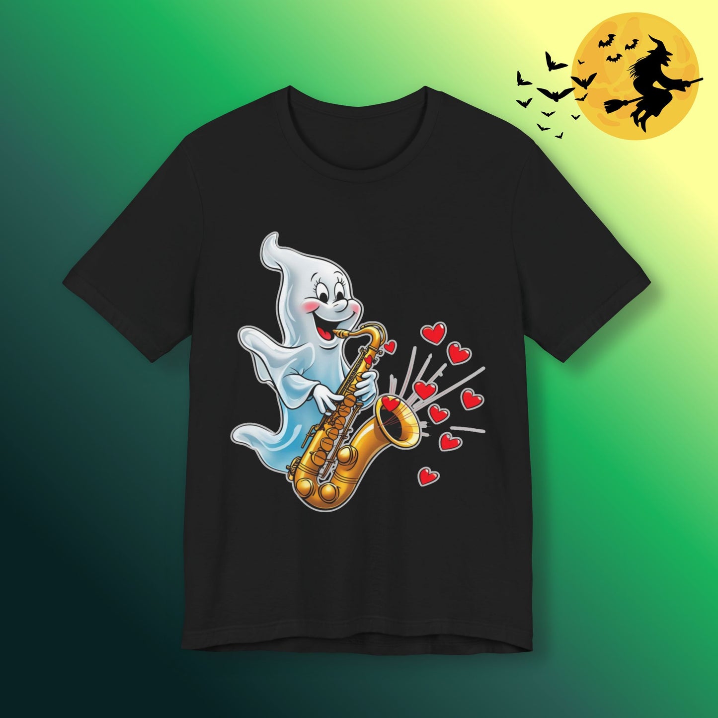 Ghost Playing Saxophone