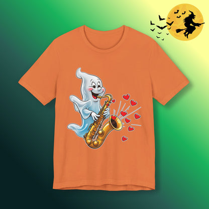Ghost Playing Saxophone