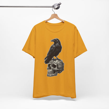 Raven on Skull