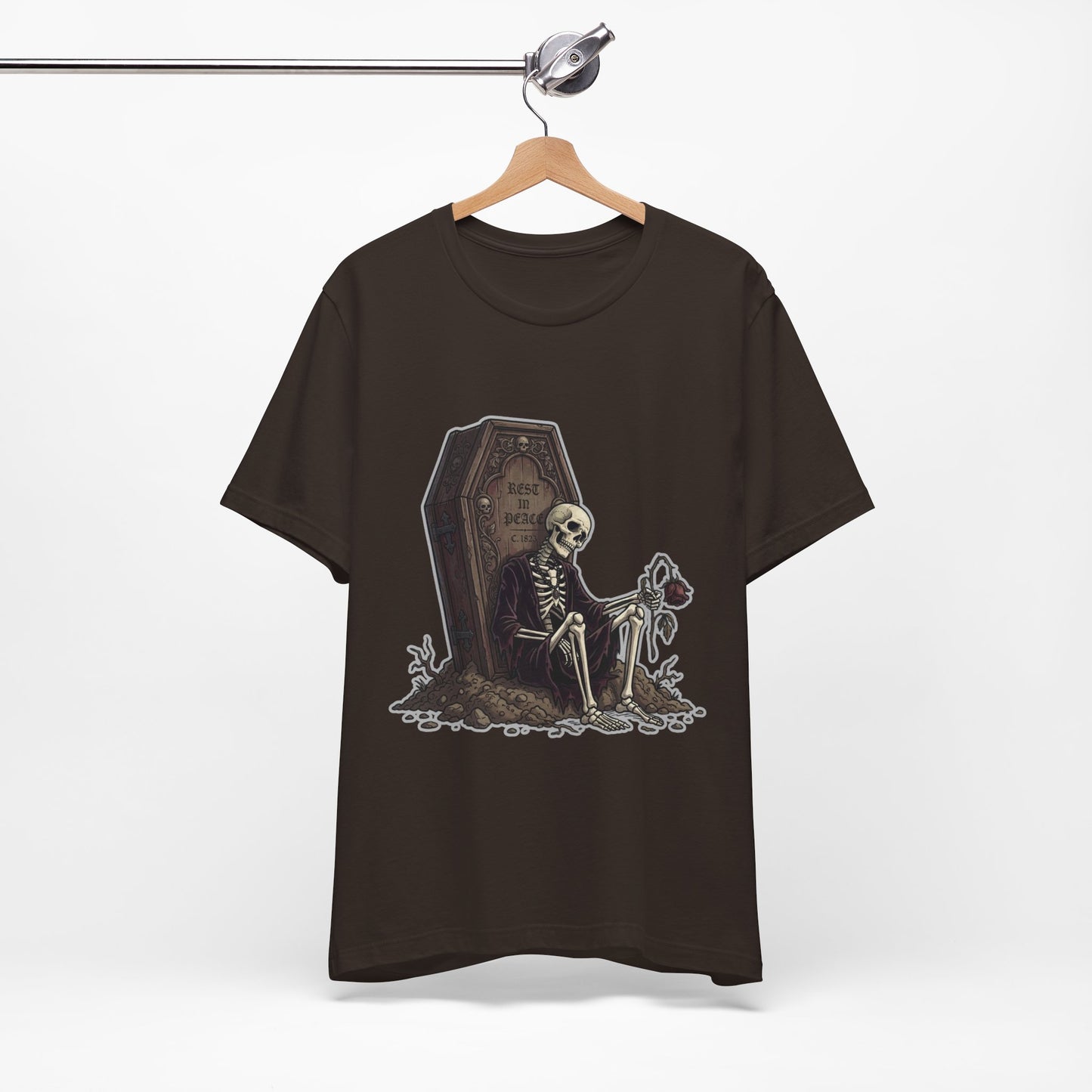 Skeleton waiting