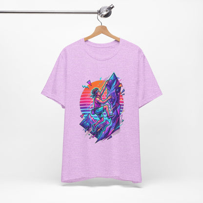 Climber Retro Sunset