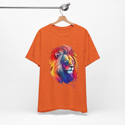 Vibrant Lion Graphic Tee
