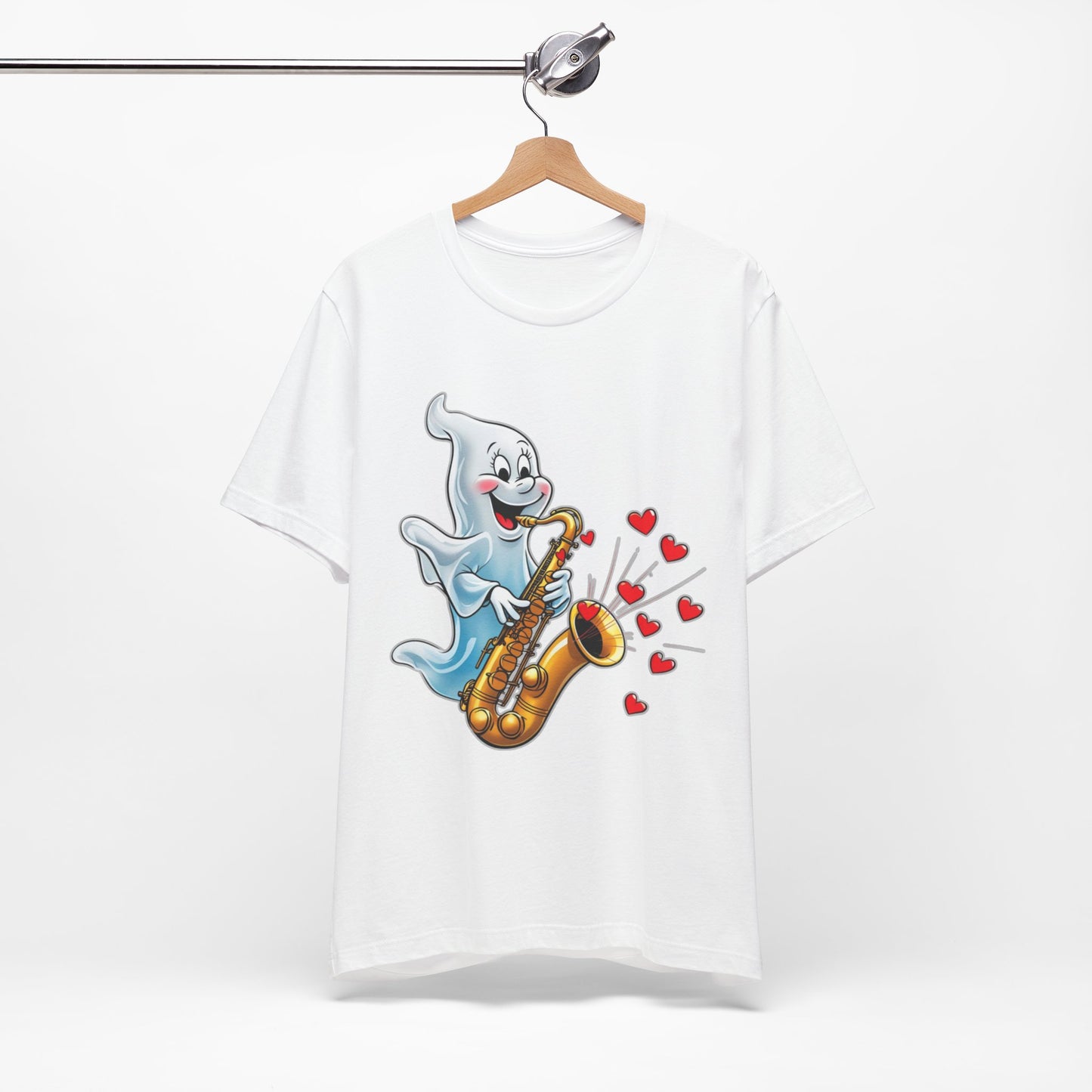 Ghost Playing Saxophone