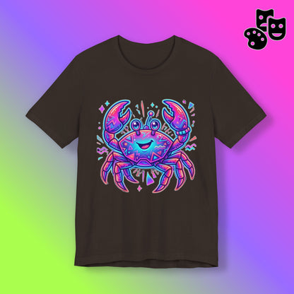 Neon Cute Crab